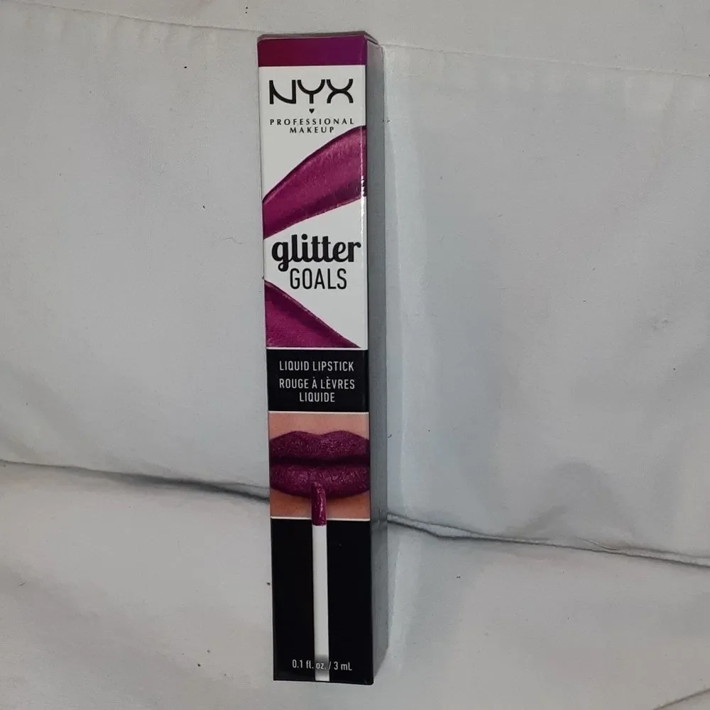 NEW NYX Glitter Goals‎ Liquid Lipstick Bloodstone